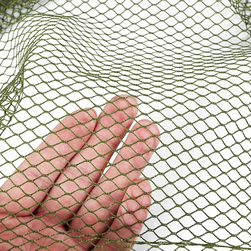 new 100*100cm wide open land net portable light weight 2secs 9ft carbon fiber pole landing net 100kg max load mesh net